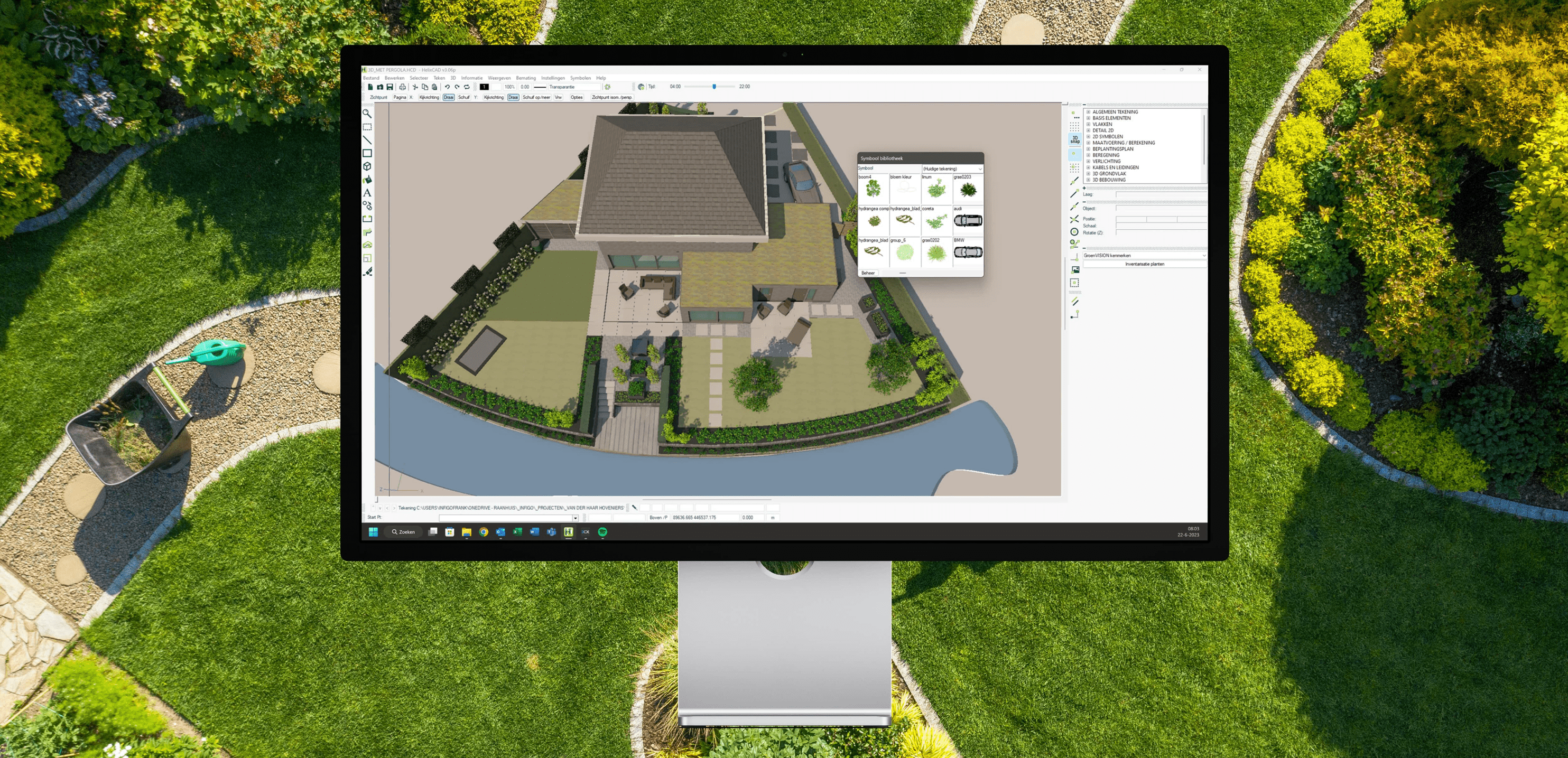 Realistische 2D en 3D visualisaties