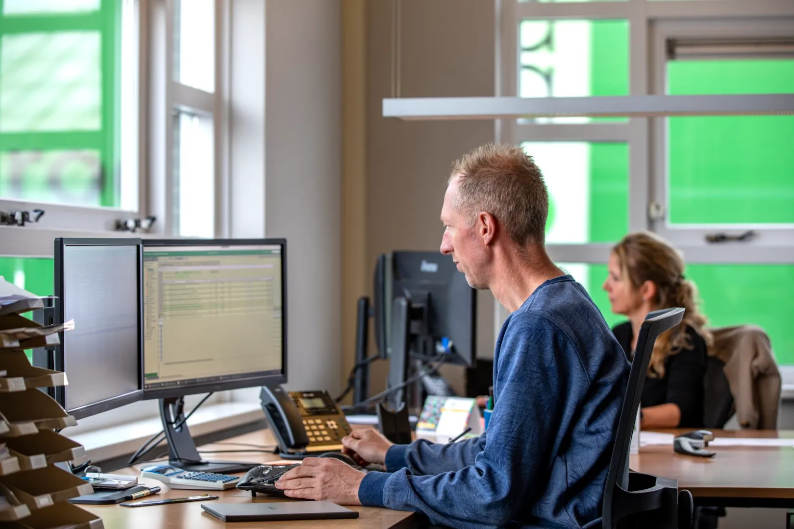 Koppeling met kantoor